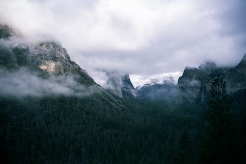 Základová fotografie zdarma na téma bílé mraky, hory, Kalifornie