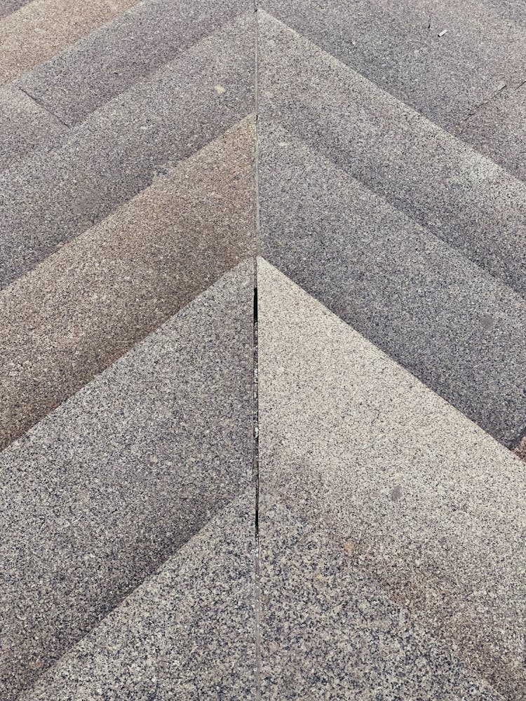 Concrete Steps On Close-up Photography