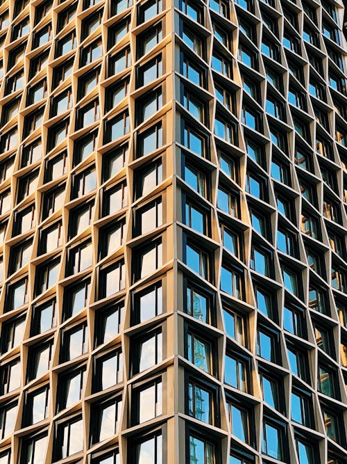 건축 설계, 고층, 로우앵글 샷의 무료 스톡 사진