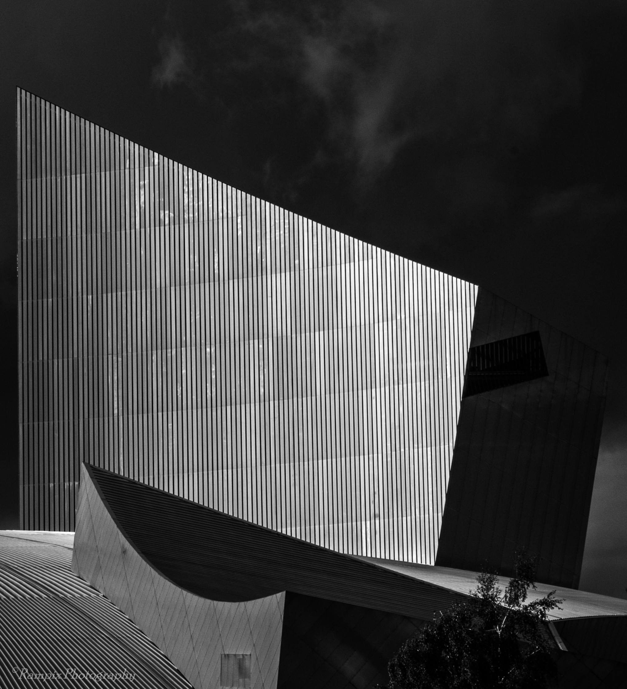 Free stock photo of modern architecture, monochrome