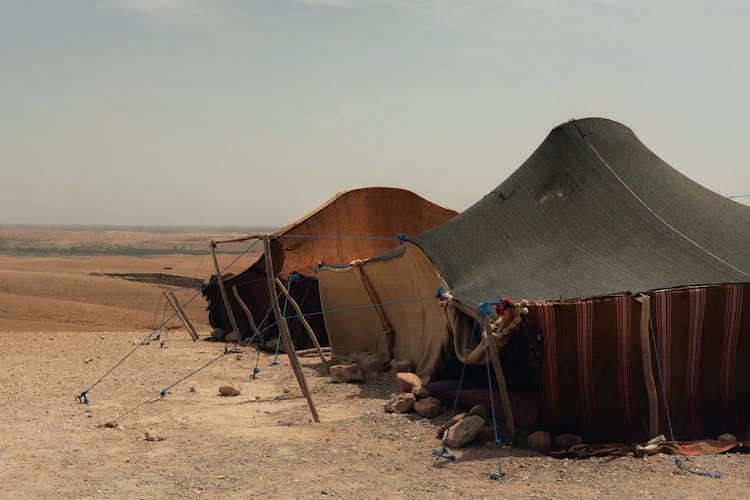 Tents In The Desert 