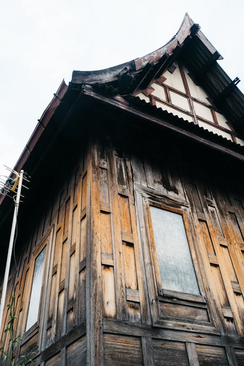 Traditional Old Wooden House