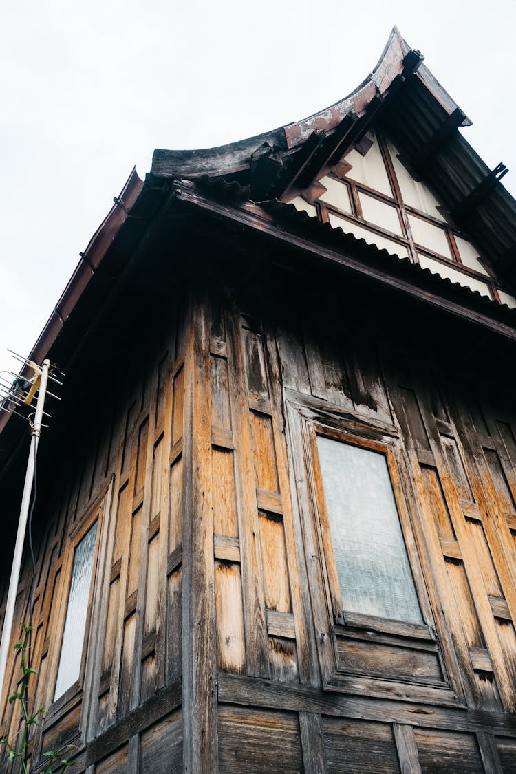 Traditional Old Wooden House