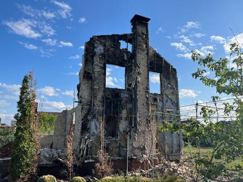 Ruins of Burned Down House