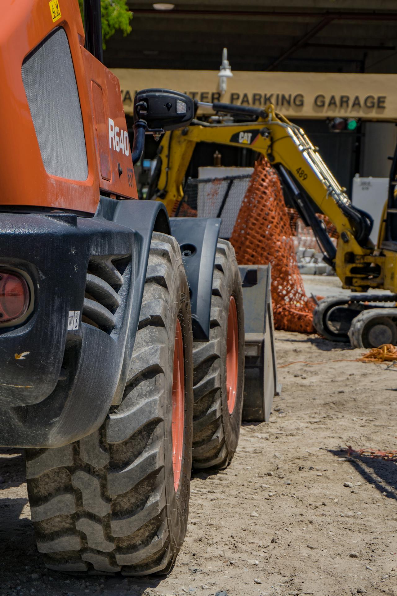 Heavy construction equipment at an active Florida job site representing Largo's growing development