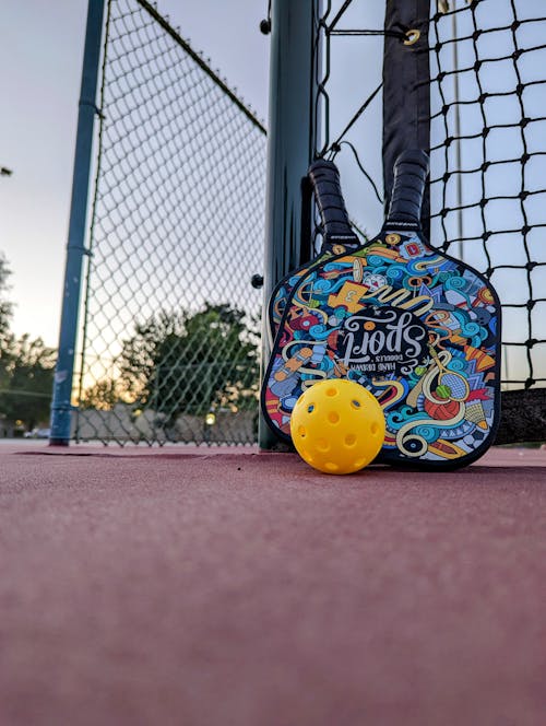 Ingyenes stockfotó evez, pickleball témában