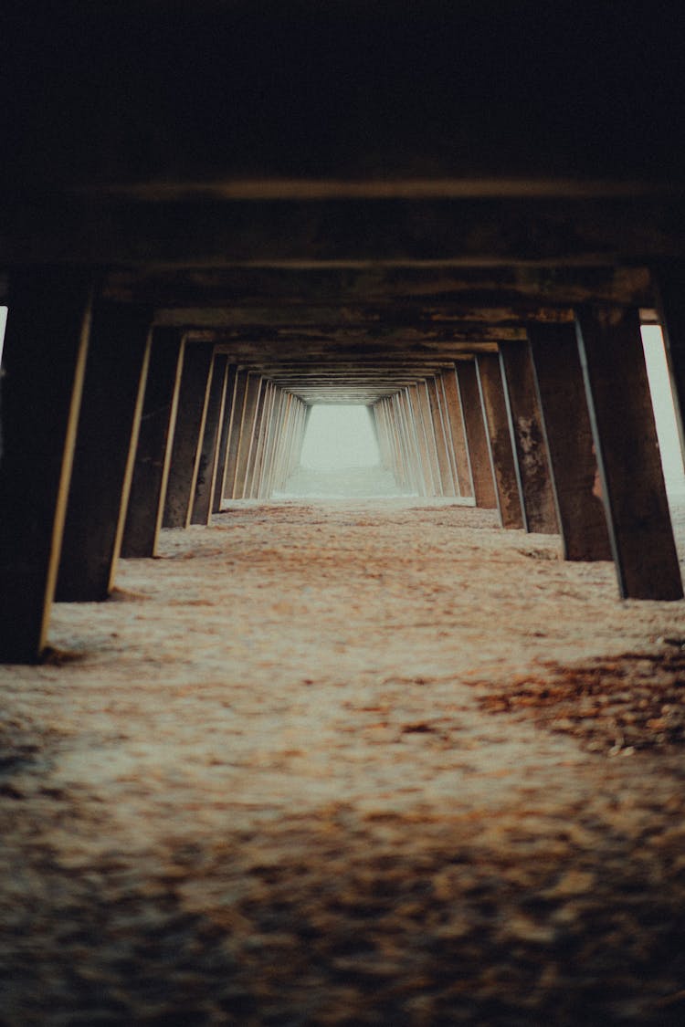 Sand Under Pier