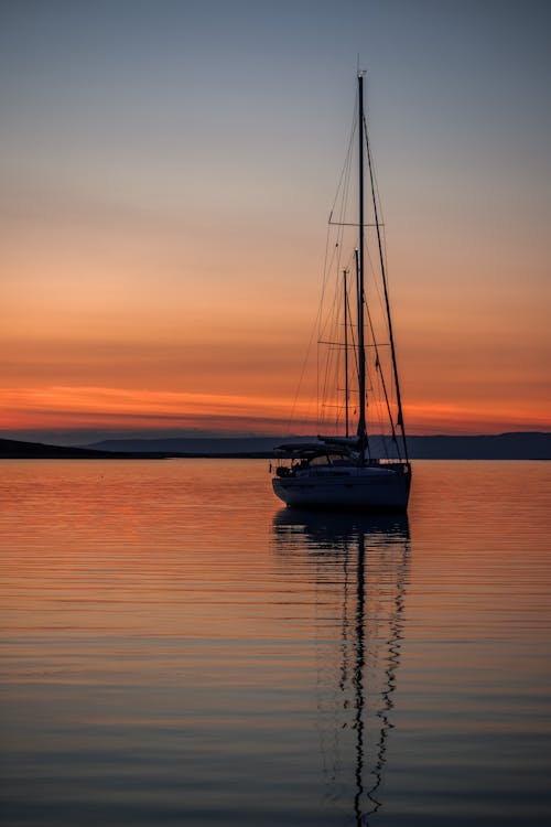 Photos gratuites de bateau, coucher de soleil, crépuscule