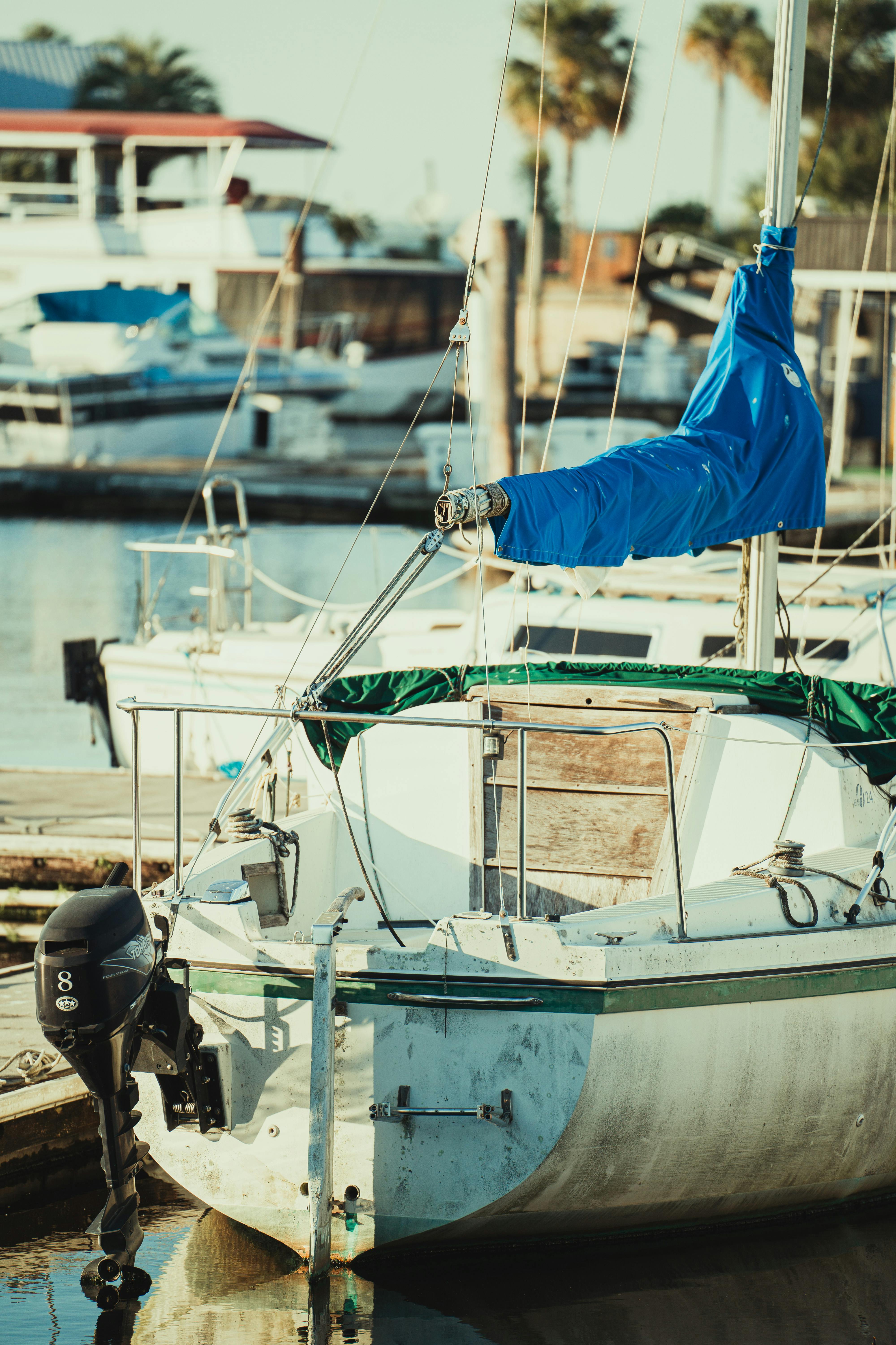 motorboats dock