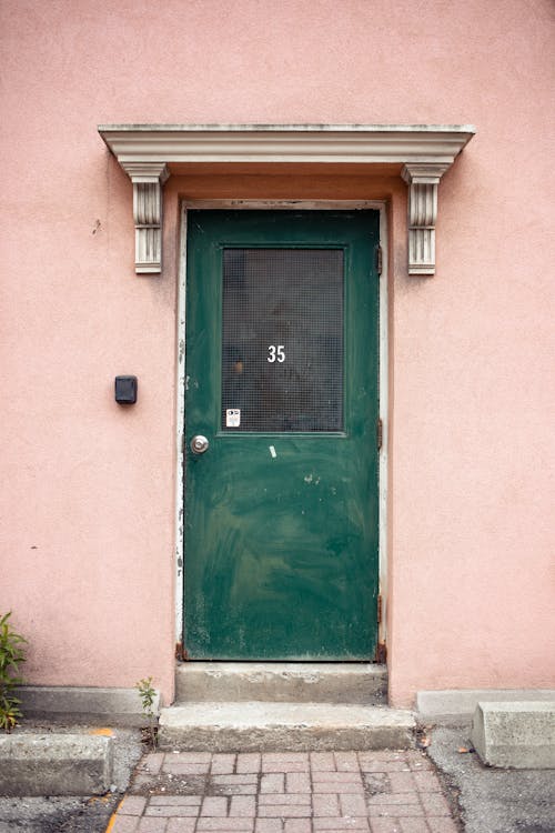 Entrance Door of an Old Building