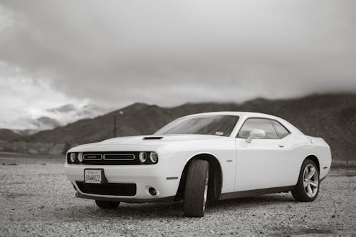 Foto profissional grátis de automobilístico, carregador, carro branco