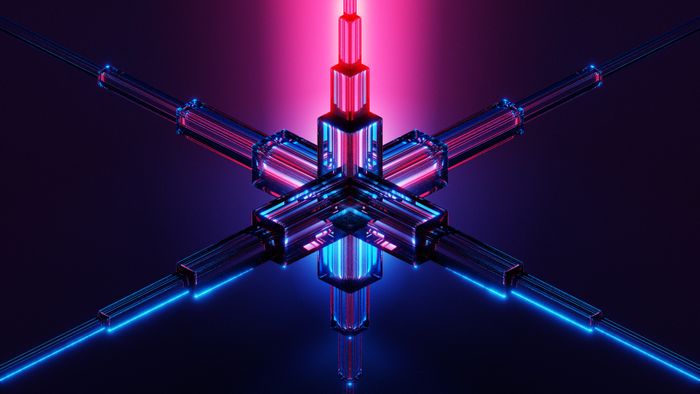 Neon futurista