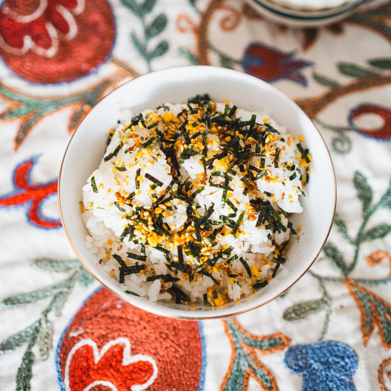 Japanese Furikake Scallion Rice