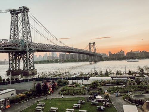 Amerika Birleşik Devletleri, asma köprü, brooklyn içeren Ücretsiz stok fotoğraf