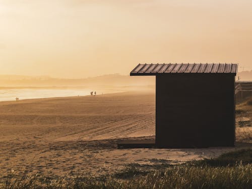 Photos gratuites de cabane, ciel, coucher de soleil