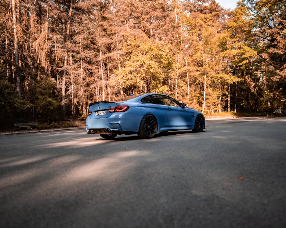 Sports Car on a Road 