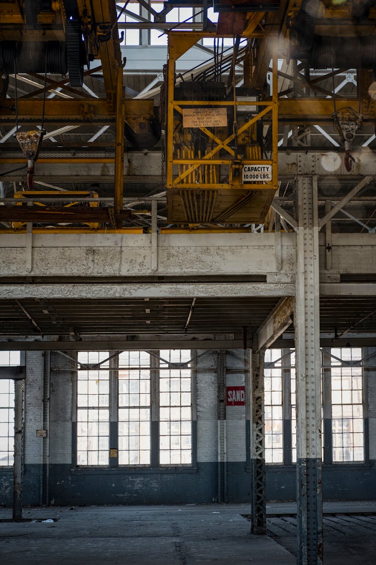 Empty, Abandoned Hall