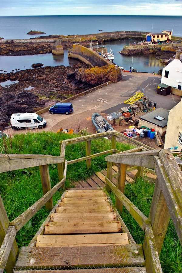 St Abbs, AKA New Asgard, filming location of movie "Avengers Endgame"
