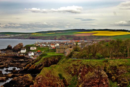 St Abbs, AKA New Asgard, filming location of movie "Avengers Endgame"