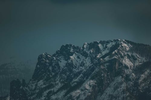 Kostenloses Stock Foto zu abend, berg, drohne erschossen