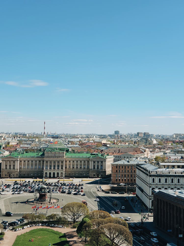 Aerial Photography Of A Busy City During Daytime