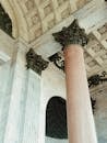Beautiful Architectural Columns and Detailed Ceiling