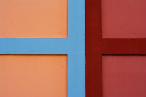 Free Close-up Shot of a Wall in Different Color Stock Photo