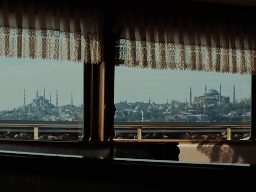 Mosques Seen from Ferry Windows