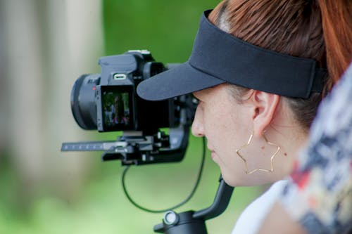 Woman Behind a Camera