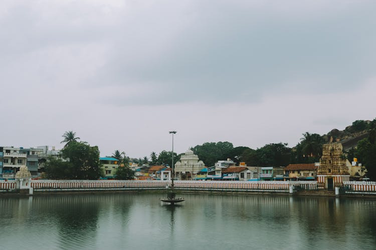 Seaside City On Island