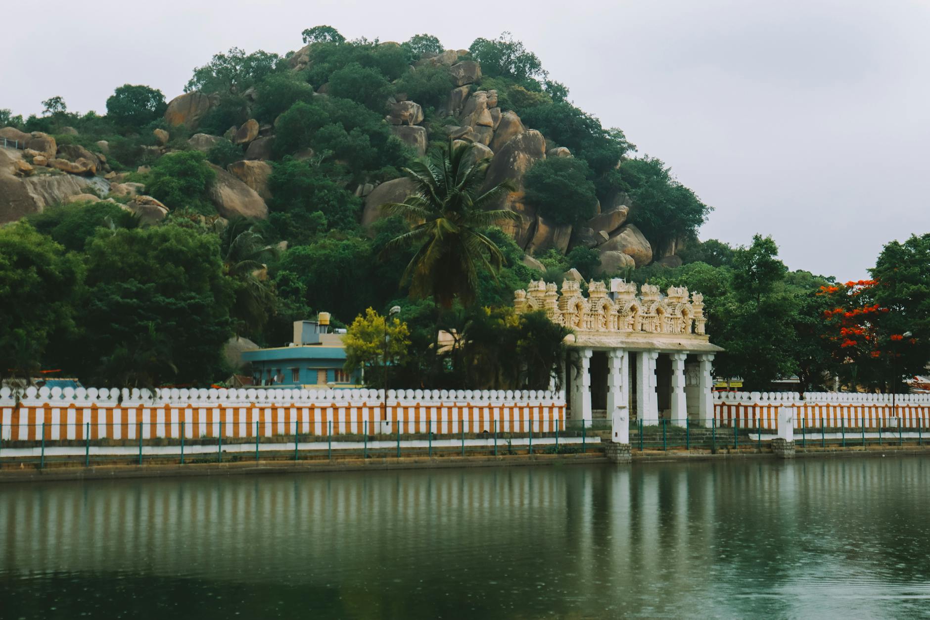 Gate by the Pond in the Town of Shravanabelagola