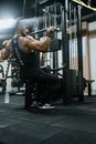 Man in Black Tank Top and Black Pants Doing Exercise