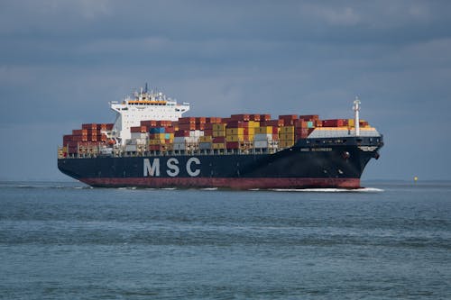 Gratis stockfoto met containerschip, containervracht, oceaan