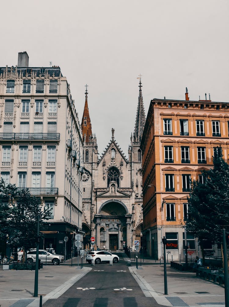 The Church Of Saint Nizier In Lyon, France