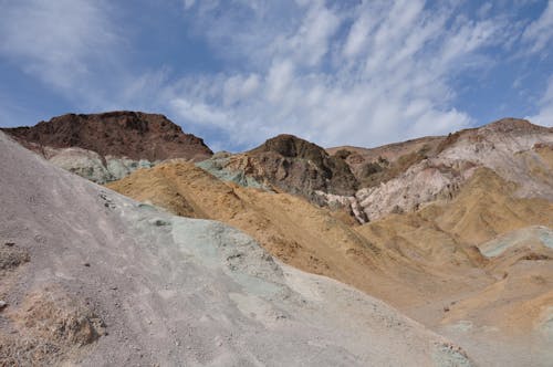 Landscape of the Hills in the Death Valley National Park, USA