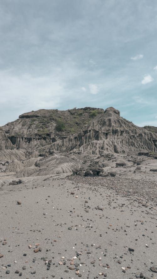 Rock Formations on a Desert