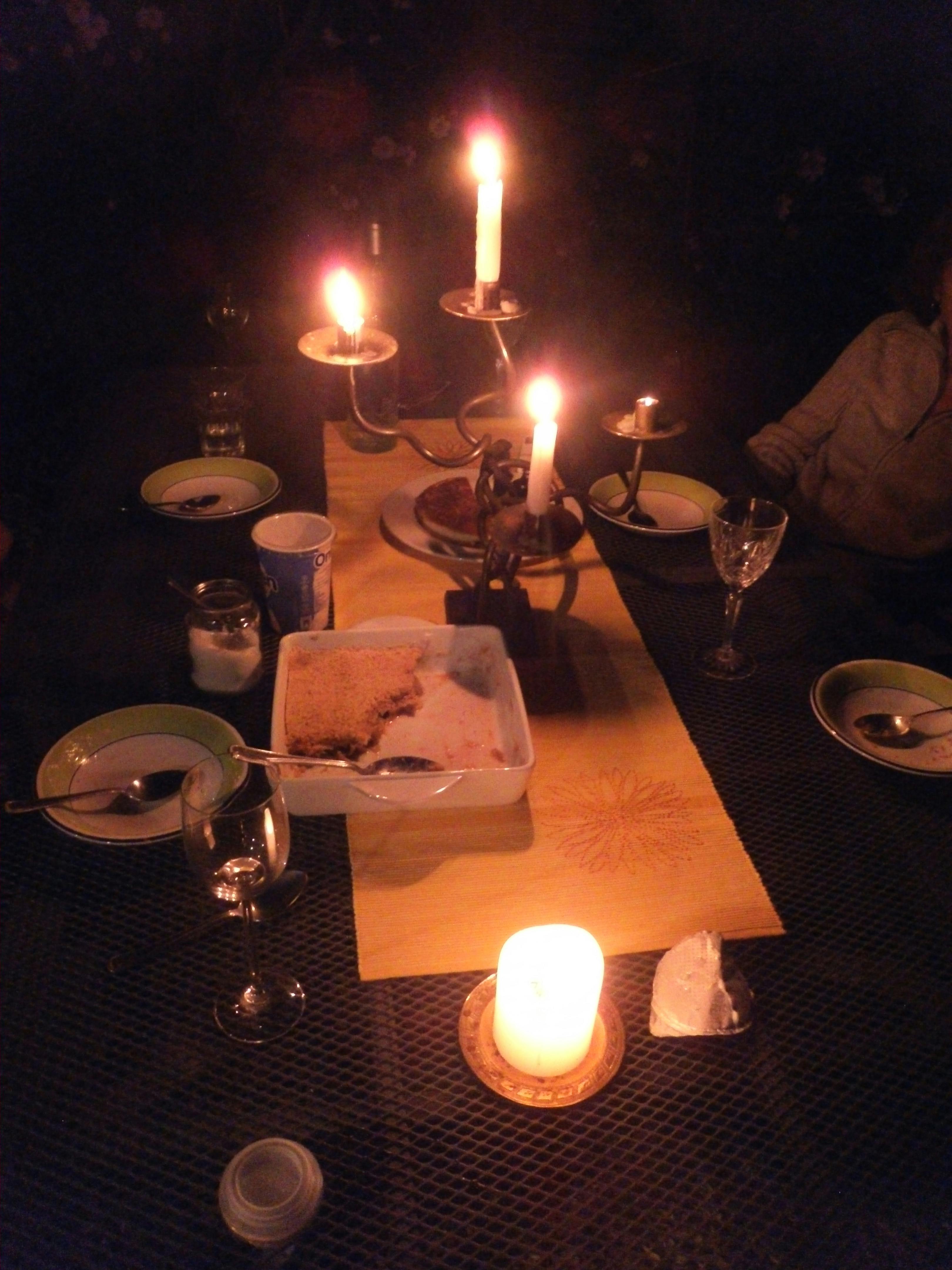 Free stock photo of candlelight, dining