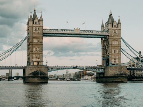 Ücretsiz asma köprü, bina, Birleşik Krallık içeren Ücretsiz stok fotoğraf Stok Fotoğraflar