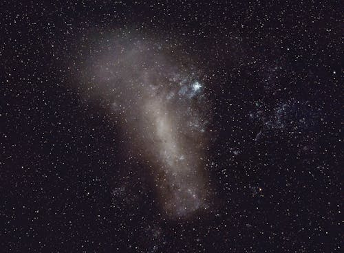 Free Large Magellanic Cloud on Dark Sky Stock Photo