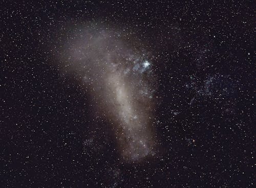 Large Magellanic Cloud on Dark Sky