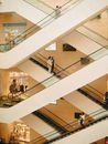 Photo of People on the Escalators