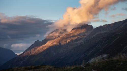 Ingyenes stockfotó Alpok, felföld, felhős ég témában