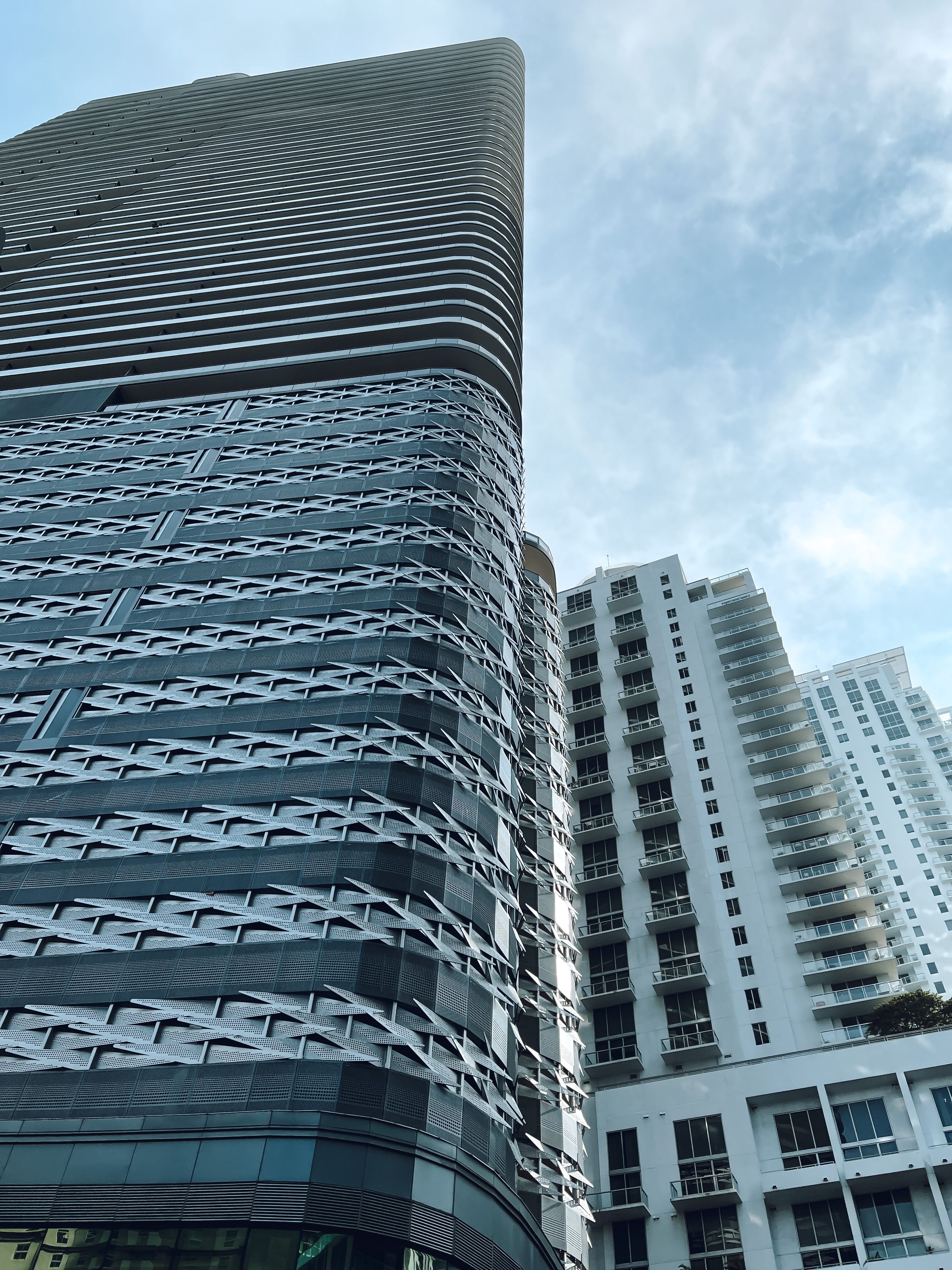 Low Angle Shot of High Rise Buildings under Blue Sky · Free Stock Photo