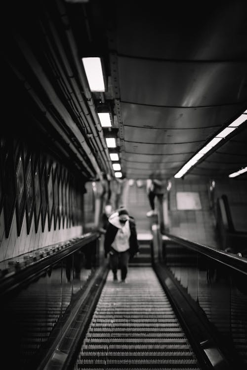 Escalator in Subway
