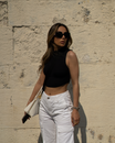 Fashion Black and White Stylish Girl