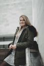 Woman in Black Jacket and White Shirt