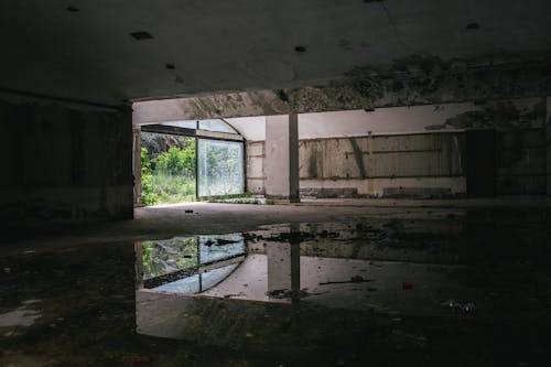 Old Abandoned Building in Decay Inside