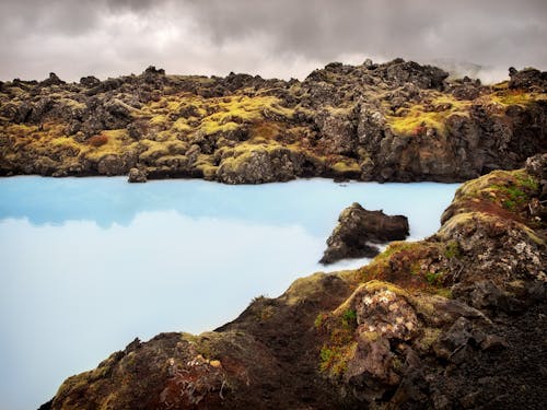 Free stock photo of blue water, earth, geothermal