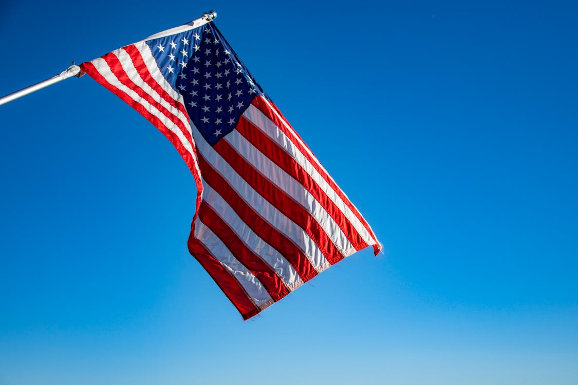 Free Flag of Usa Stock Photo
