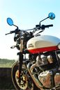 White and Black Motorcycle